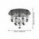 EGLO PIANOPOLI 2 390275 – plafonnier noir – Ø 500 mm