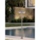 EGLO SIDNEY 83971 – lampadaire extérieur inox – Ø 600 mm