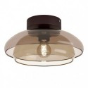 EGLO SALESIANI 902829 – plafonnier bordeaux – Ø 300 mm