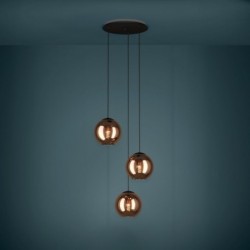 EGLO CORDOBA 390094 – suspension noir – Ø 455 mm