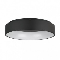 EGLO MARGHERA 2 390051 – plafonnier noir – Ø 595 mm
