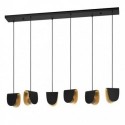 EGLO SERENARA 390184 – suspension noir et doré – H 1500 mm
