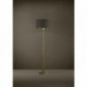 EGLO SANTANDRIA 390338 – lampadaire laiton brossé et brun – Ø 450 mm