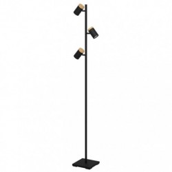 EGLO CARTAGENA 390071 – lampadaire noir et brun – H 1625 mm