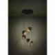 EGLO SERENARA 390183 – suspension noir et doré – Ø 500 mm