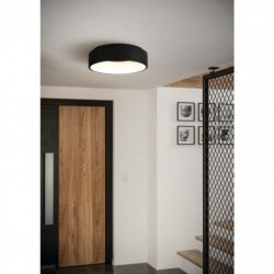 EGLO MARGHERA 2 390049 – plafonnier noir – Ø 450 mm