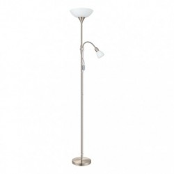 EGLO UP 2 82842 – lampadaire nickel mat – Ø 275 mm
