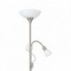 EGLO UP 2 82842 – lampadaire nickel mat – Ø 275 mm
