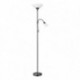 EGLO UP 2 93917 – lampadaire nickel noir – Ø 275 mm