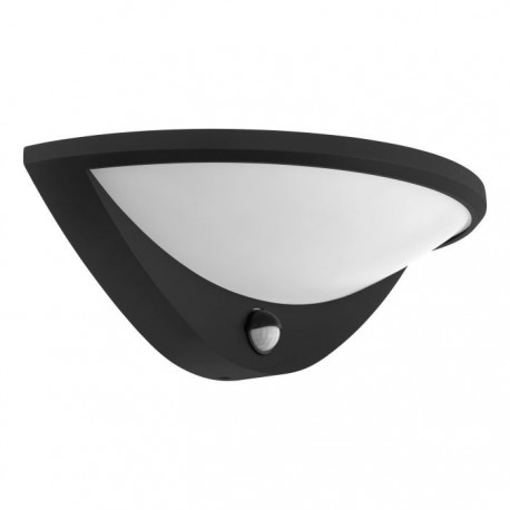 EGLO BELCREDA 97312 – applique extérieure anthracite avec détecteur – H 125 mm