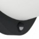 EGLO BELCREDA 97312 – applique extérieure anthracite avec détecteur – H 125 mm