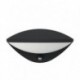 EGLO BELCREDA 97312 – applique extérieure anthracite avec détecteur – H 125 mm