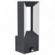 EGLO RIFORANO 98726 – applique extérieure noir avec détecteur – H 290 mm