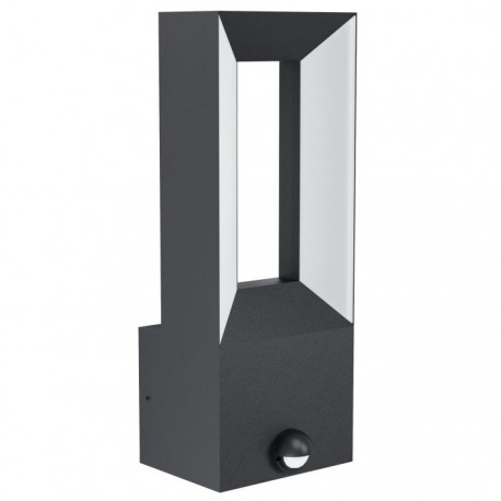 EGLO RIFORANO 98726 – applique extérieure noir avec détecteur – H 290 mm