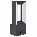 EGLO RIFORANO 98726 – applique extérieure noir avec détecteur – H 290 mm