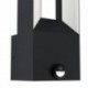 EGLO RIFORANO 98726 – applique extérieure noir avec détecteur – H 290 mm