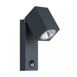 EGLO SAKEDA 96287 – applique extérieure anthracite avec détecteur – H 170 mm