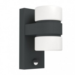 EGLO ATOLLARI 96276 – applique extérieure anthracite avec détecteur – H 230 mm