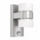 EGLO ATOLLARI 96277 – applique extérieure inox et argenté avec détecteur – H 230 mm