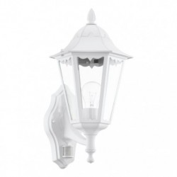 EGLO NAVEDO 93447 – applique extérieure blanc avec détecteur – H 425 mm