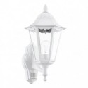 EGLO NAVEDO 93447 – applique extérieure blanc avec détecteur – H 425 mm