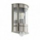 EGLO TRIBANO 97284 – applique extérieure inox avec détecteur – H 260 mm