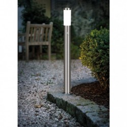 EGLO HELSINKI 83281 – borne inox avec détecteur – Ø 75 mm