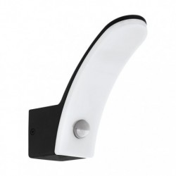 EGLO FIUMICINO 98149 – applique extérieure noir avec détecteur – H 180 mm