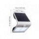 EGLO LAMOZZO 98757 – applique extérieure blanc avec détecteur – H 210 mm