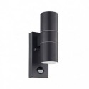 EGLO RIGA 5 32899 – applique extérieure anthracite avec détecteur – H 215 mm