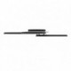EGLO GIRIFALCO 902902 – applique ou plafonnier noir – H 100 mm