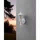 EGLO LATERNA 5 22464 – applique extérieure blanc avec détecteur – H 360 mm