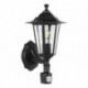 EGLO LATERNA 4 22469 – applique extérieure noir avec détecteur – H 360 mm