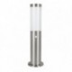 EGLO HELSINKI 83279 – borne inox avec détecteur – Ø 75 mm
