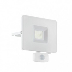 EGLO FAEDO 3 33158 – projecteur extérieur blanc avec détecteur – H 190 mm