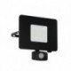 EGLO FAEDO 3 97462 – projecteur extérieur noir avec détecteur – H 190 mm