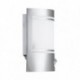 EGLO CERNO 30192 – applique extérieure inox avec détecteur – H 190 mm