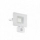 EGLO FAEDO 3 33157 – projecteur extérieur blanc avec détecteur – H 140 mm