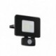 EGLO FAEDO 3 97461 – projecteur extérieur noir avec détecteur – H 140 mm