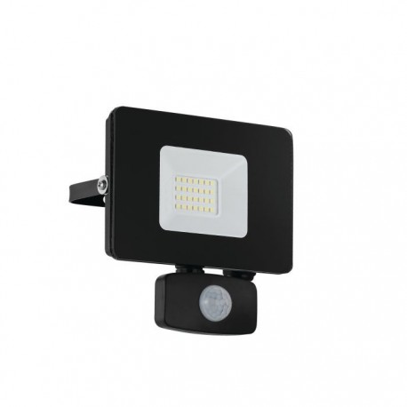 EGLO FAEDO 3 97461 – projecteur extérieur noir avec détecteur – H 140 mm