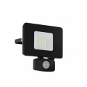 EGLO FAEDO 3 97461 – projecteur extérieur noir avec détecteur – H 140 mm