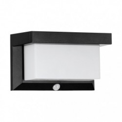 EGLO UTRERA 48968 – luminaire solaire noir avec détecteur – H 120 mm