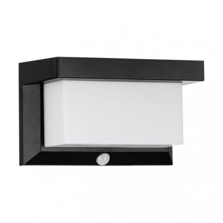 EGLO UTRERA 48968 – luminaire solaire noir avec détecteur – H 120 mm