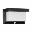 EGLO UTRERA 48968 – luminaire solaire noir avec détecteur – H 120 mm