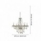 EGLO BASILANO 39092 – suspension chrome – Ø 720 mm