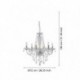 EGLO BASILANO 1 39099 – suspension chrome – Ø 720 mm