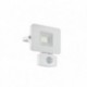 EGLO FAEDO 3 33156 – projecteur extérieur blanc avec détecteur – H 135 mm