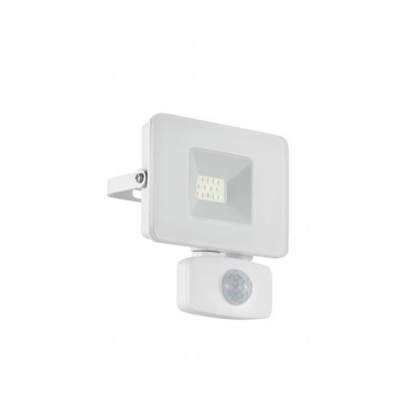 EGLO FAEDO 3 33156 – projecteur extérieur blanc avec détecteur – H 135 mm