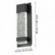 EGLO VILLAGRAZIA 98153 – applique extérieure noir – H 300 mm