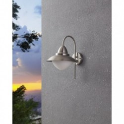 EGLO SIDNEY 83966 – applique extérieure inox – Ø 270 mm
